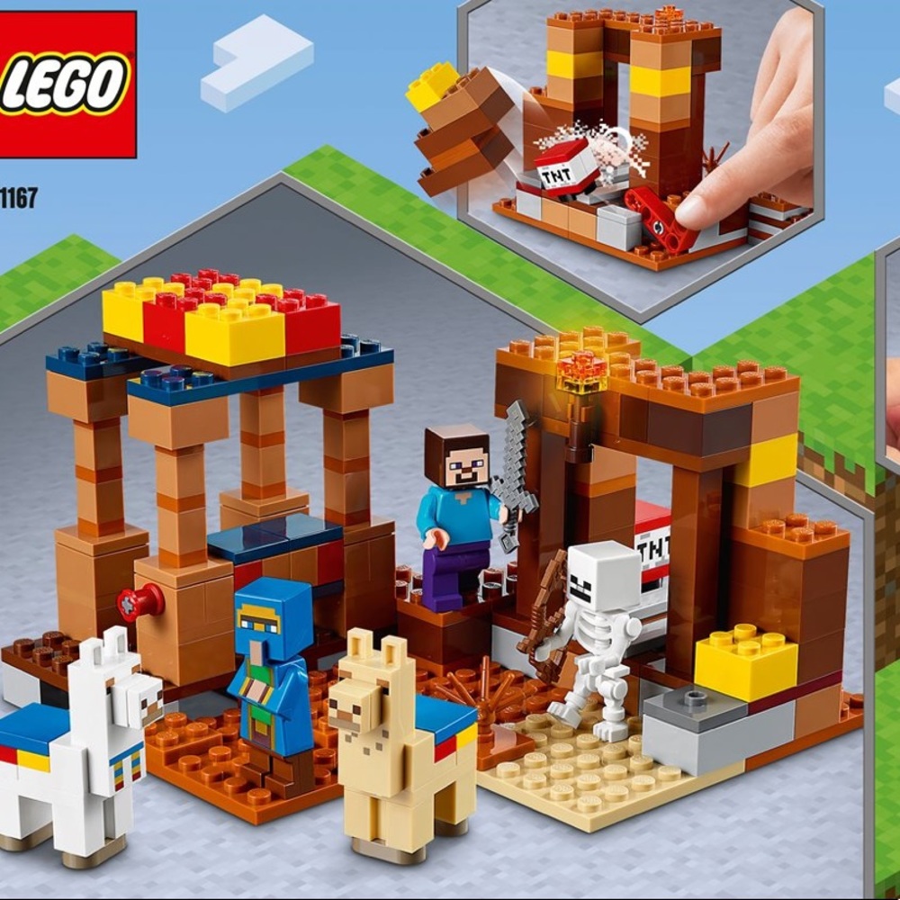 NEW!! Lego Minecraft The Trading Post 21167 NEW UNOPENED!